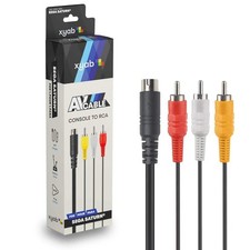 AV Composite Cable   Sega Saturn Accessory SS 