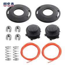 2x Spool&Cap Trimmer Head For Stihl FS76 FS76AVE FS76AVRE FS80E FS80RE FS81 FS83