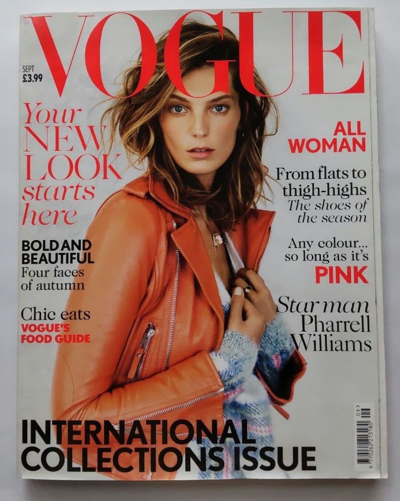 Vogue UK British Edition September 2013 Fashion Magazine Foreign Book