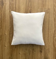 1x Pillow Cover fit to 12"x12" 200TC 100 Cotton-1 Quantity Only Not Pair-White
