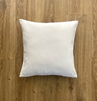 1x Pillow Case.[16''x16''] white Solid 200TC 100%Cotton-1 Quantity Only Not Pair