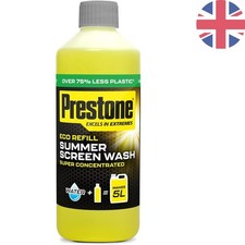 Super Concentrated Eco Summer Screenwash: 5L Yield with Streak-Free Formula 1.80 per litre