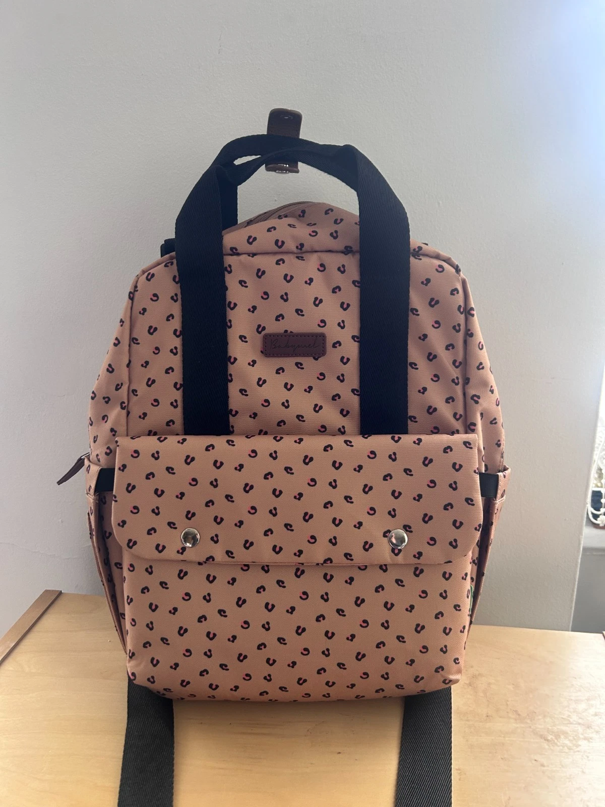 Babymel Georgi Eco Convertible Backpack Changing Bag - Caramel Leopard
Opens in a new window or tab