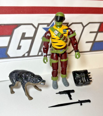 GI Joe Snake Eyes v2 Tiger Force Black Major 1985 Style *COMPLETE, NEW!* Custom