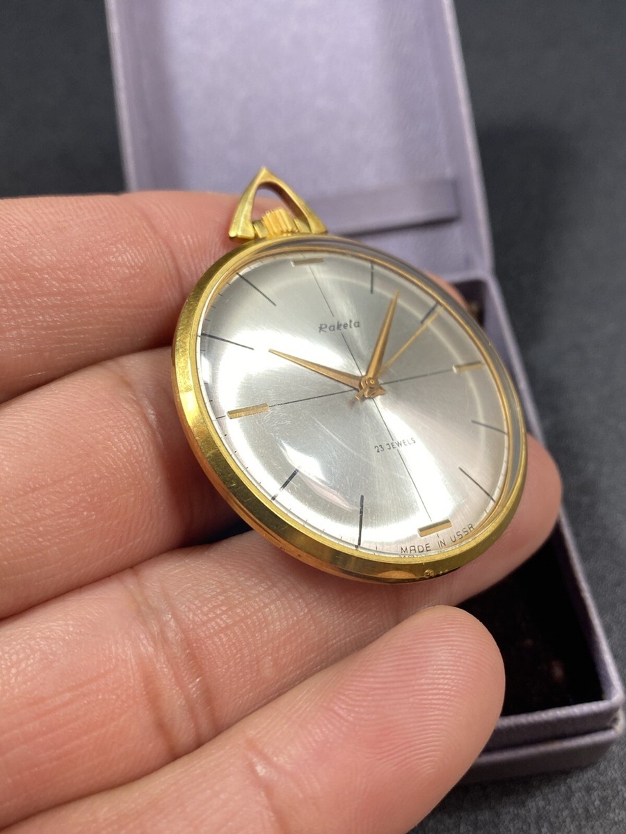 懐中時計　ロシア　raketa pocket watch Russia ソ連 Russian Pocket Watch Raketa,Men's pocket watch,Workin… - Gem