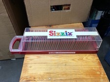 SIZZIX LITTLE DIE CUTTER GRAFFITI ALPHABET SET IN STORAGE CASE 35 PIECES