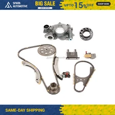 Timing Chain Kit Oil Pump Fit 02-07 Chevrolet Corolado GMC Hummer Isuzu 3.5 4.2