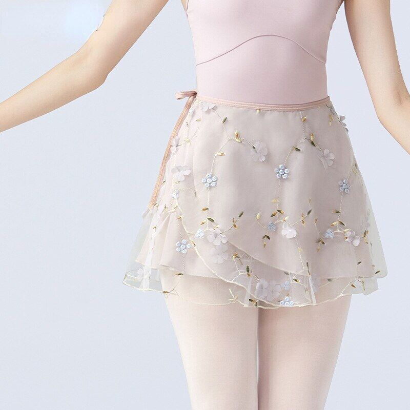 Falda de tul de baile para adultos para mujeres vestido corto de danza de ballet ropa de gimnasia