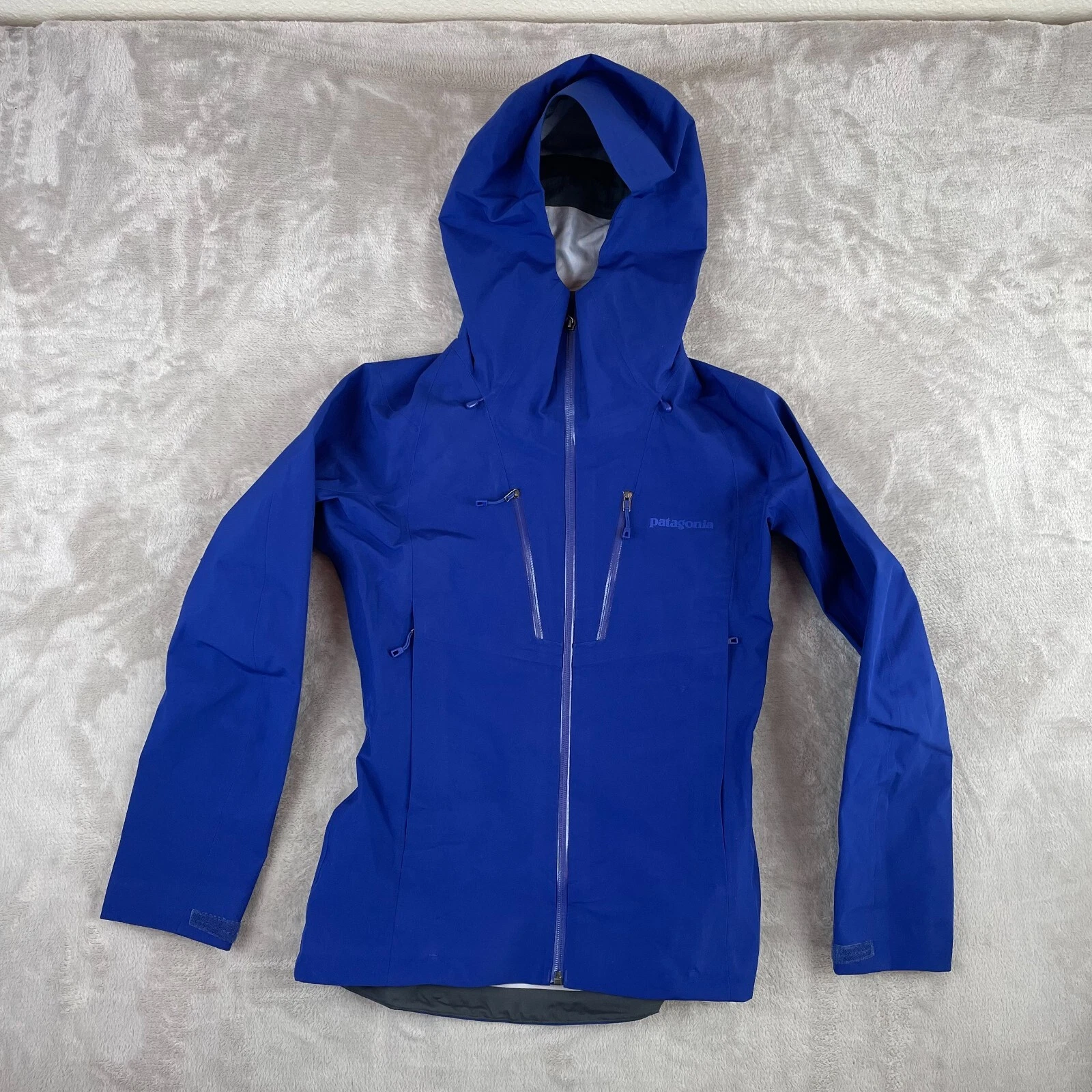 Patagonia Triolet G. Tex Jacket Women XXS Cobalt Blue DWR Full Zip NWT $449