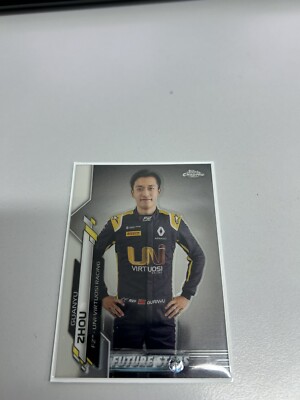Guanyu Zhou Topps Chrome  #43 Formula 1 , 2 Formel 1, 2 Future Star