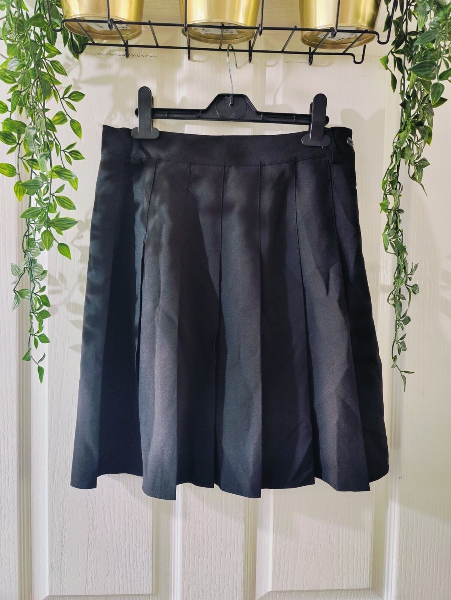Black Skirt 27 Inch SAMANTHA ELASTIC-WAIST MIDI SKIRT IN BLACK All - Main Image