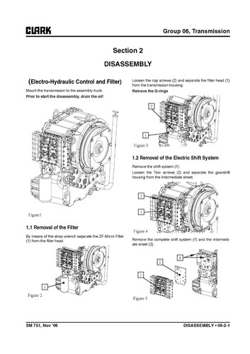 60 Diesel Forklift TECH Service Repair Manual Fits Clark C60-80D 60-75L SM7 - Picture 16 of 21