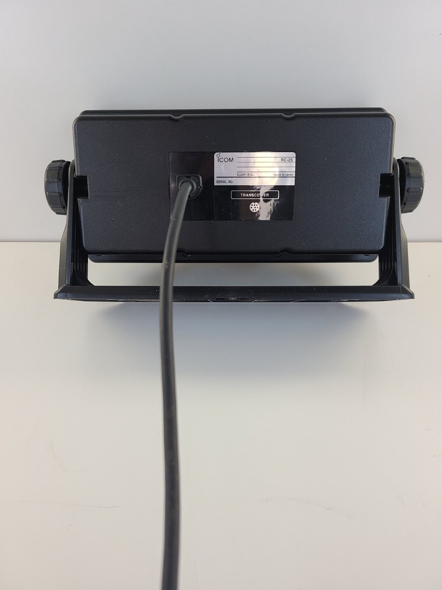 Radio Marine ICOM IC-M802 SSB Complète - Unité De Commande RC-25 Et Boîtier Noir, Pour Pièces