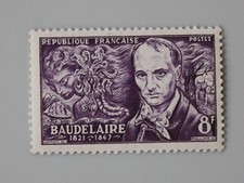 France année 1951 YT 908 Neuf luxe ** Beaudelaire