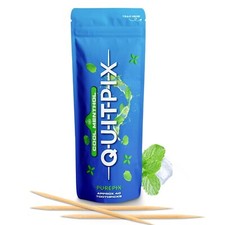 QuitPix to Help Quit Smoking Extra Thick Boosting Flavored Toothpicks 1 Pack