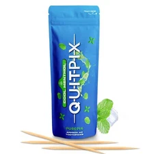 QuitPix to Help Quit Smoking Extra Thick Boosting Flavored Toothpicks 1 Pack