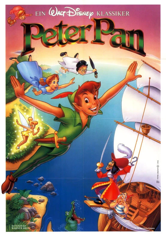 Peter Pan ORIGINAL A1 Kinoplakat Walt Disney / Clyde Geronimi / Wilfred Jackson - Bild 1 von 1