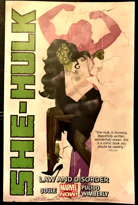 She-Hulk Volume 1 : Law and Disorder by Charles Soule 2014, Trade Paperback 