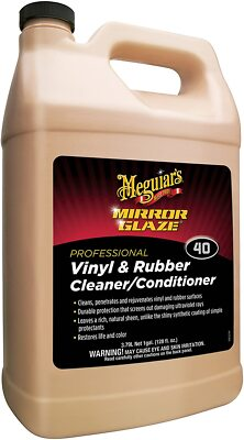 #ad Meguiars M4001 Vinyl Rubber Cleaner Conditioner 64 Oz. $54.20