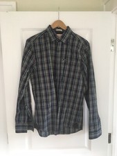 An Original Penguin by Munsingwear Shirt Mens S Navy Slim Fit