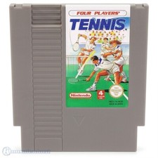 Thumbnail of ebay&reg; auction 296310733481 | Nintendo NES Spiel - Four Players Tennis PAL-B Modul