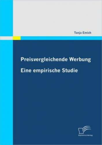 Thumbnail - Preisvergleichende Werbung Eine Empirische Studie 1043