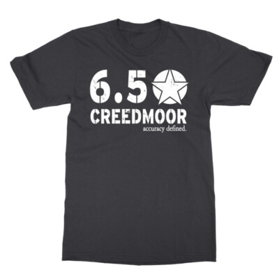 6.5 Creedmoor Rifle Shooting Hunting Target Gun Lover Unisex T-Shirt