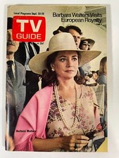 1975 TV GUIDE Barbara Walters NY Metro Edition