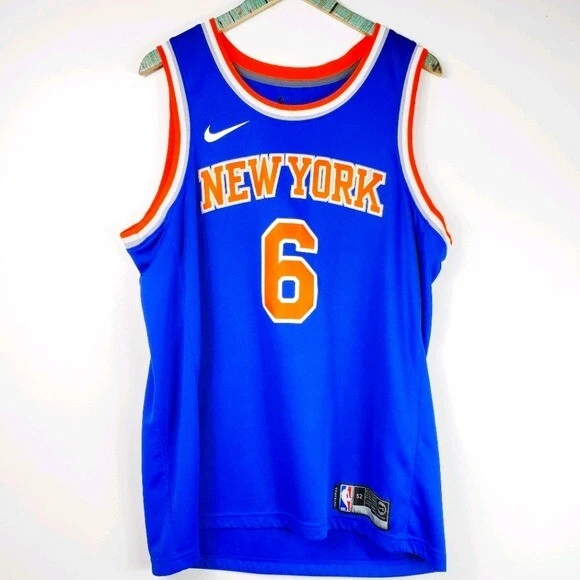 NIKE NBA NEW YORK KNICKS KRISTAPS PORZINGIS SWINGMAN HOME JERSEY