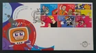 2001 NETHERLANDS NEDERLAND COMICS CARTOON FLINTSTONES NR 442 FDC
