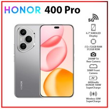 Honor 400 Pro 5G GREY 12GB 512GB Dual SIM Unlocked Android Cell Phone