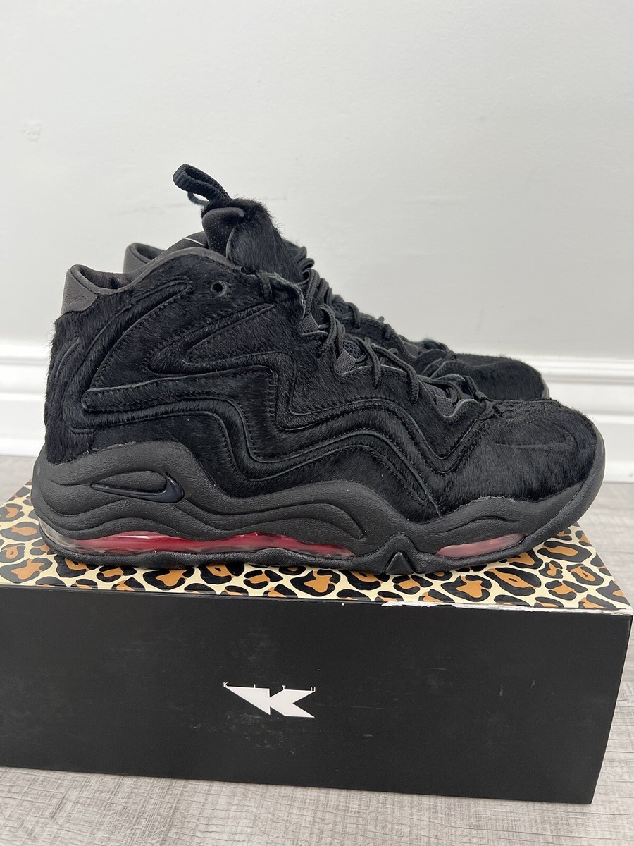 Nike Air Pippen 1 Kith Black Pony Hair Size 11 AH1070-001 Ronnie  