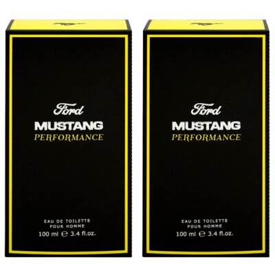   Ford MUSTANG PERFORMANCE Eau de Toilette EdT Herrenduft NEU & OVP 2x 100ml  