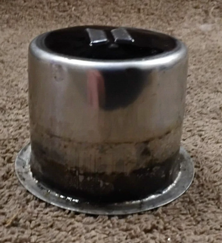 Tapa central metálica Isuzu, 1975, 1976, 1977, 1978, 1979 - 2004, 2,25" de diámetro Foto 4 de 4