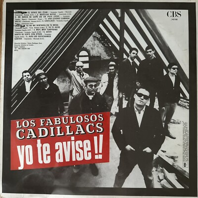 Los Fabulosos Cadillacs   Yo Te Avise!! - Rock Español, Colombian 1987