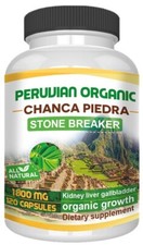 Chanca Piedra Phyllanthus niruri material Stone Breaker 1800 mg 120 cápsulas