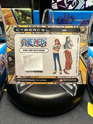 Nami And Nico Robin ONP-01-15 NM UNSCANNED UNREDEEMED One Piece