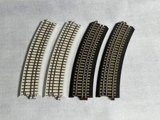 Mainline Railworks HO/HOn3 Sectional Curve Track Dual Gauge - Blackstone Protrax