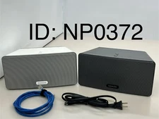 SONOS PLAY:3 WIRELESS WiFi NETWORK SMART HOME SPEAKER BLACK/WHITE- TESTED *QTY