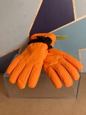 All in Motion Snow Sport Orange Kids Boys Ski Gloves Winter Gloves Size 4-7