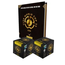 Panini World Club Cup 2025 Hard Cover Album + 2 sticker Box