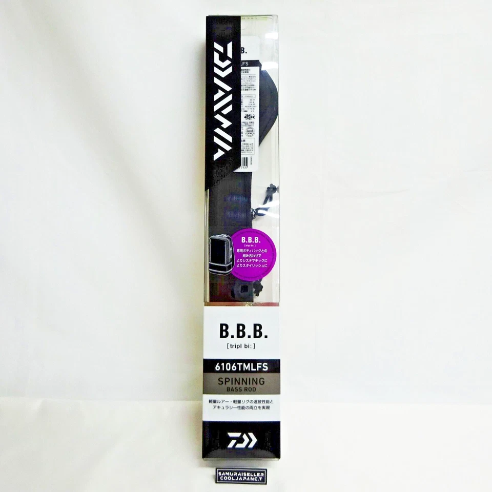 Canne à pêche télescopique Daiwa BBB 6106TMLFS NEUVE du Japon - Photo 1/4
