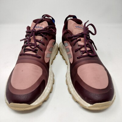 Adidas Response Trail X Maroon Running Sneaker Women's SZ 7.5 EE9963 No Insoles