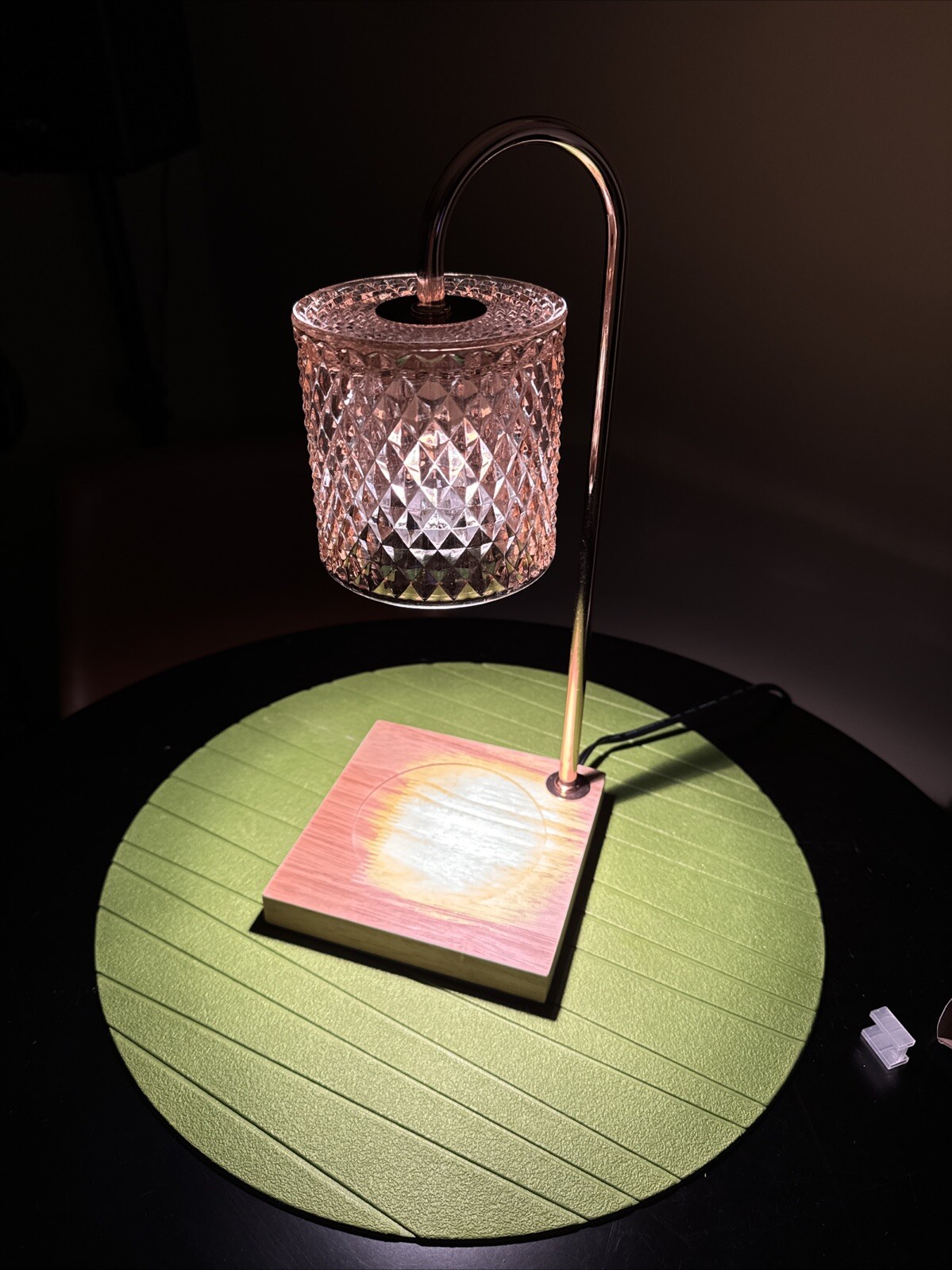 Candle Warmer Lamp with Timer, House Warming Gifts New Home, Lozenge Diamond