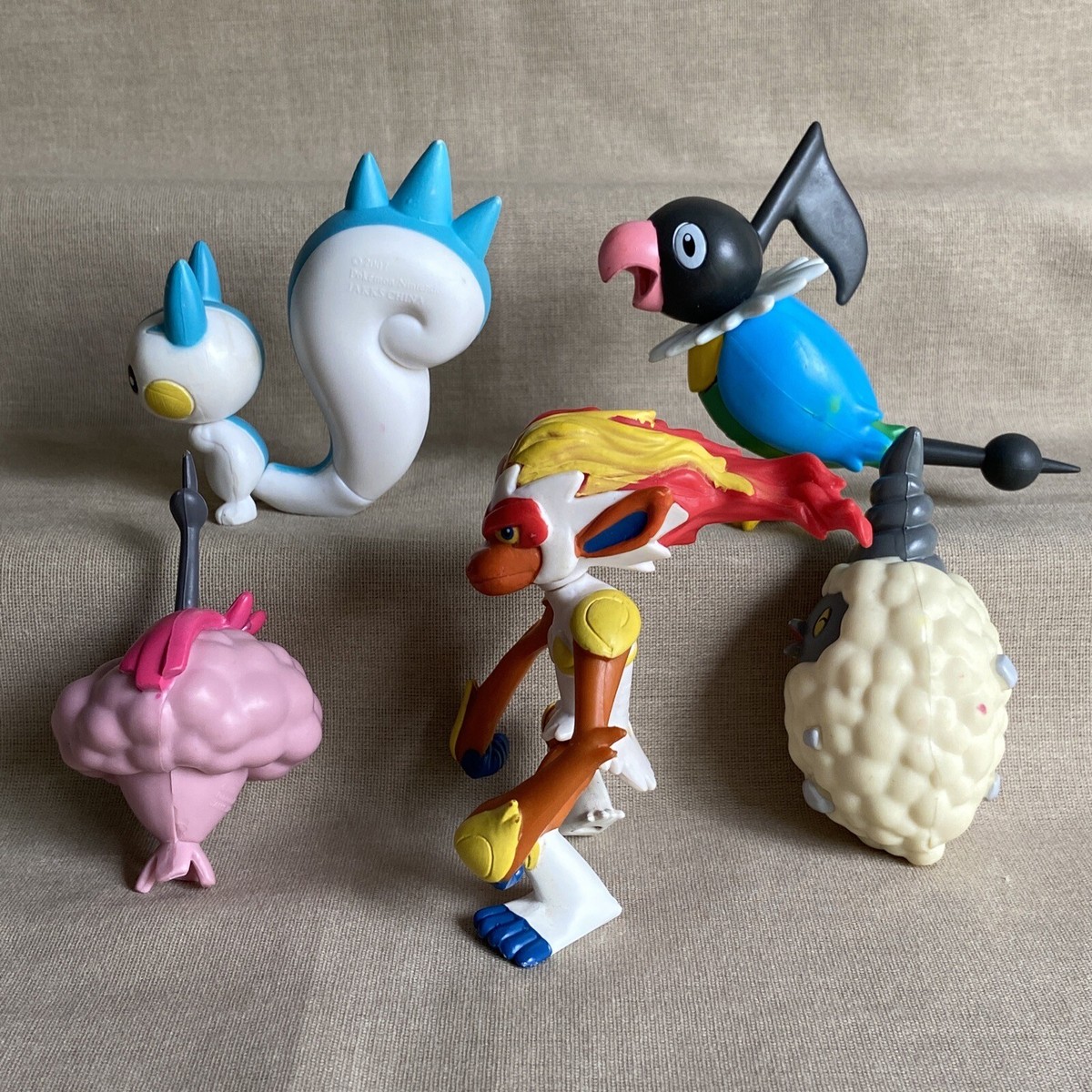JAKKS Pacific ポケモン　6点セット　ダイヤモンド&amp;パール　2007 Lot Of 6 2007 Pokémon Figures Jakks Pacific Diamond & Pearl