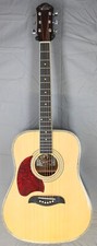 Oscar Schmidt Og2nlh Left-handed Dreadnought Acoustic Guitar #r9058
