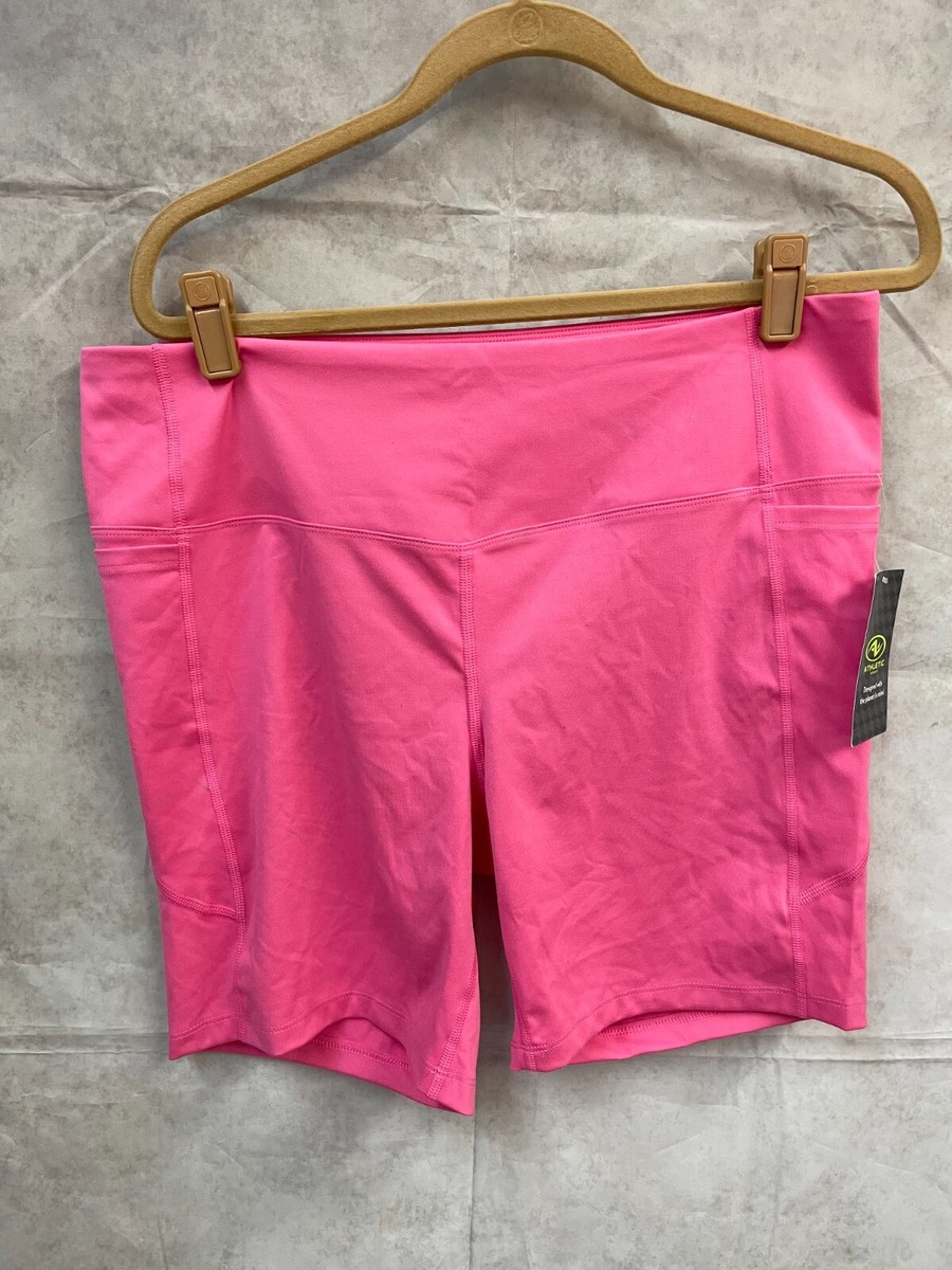 Athletic Works Shorts Women Pink Bike 7