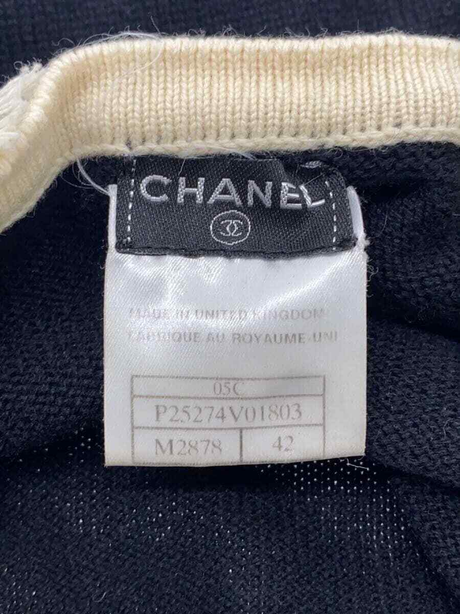 CHANEL カーディガン 42サイズ　黒 CHANEL】シャネル『カーディガン size42』P40395K02942