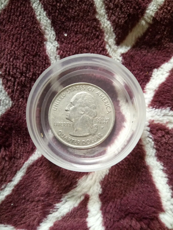 1999 Connecticut U.S State Coin Struck On A Sacagawea Planchette, Extremely Rare - Image 2 of 4