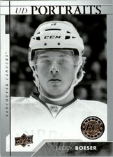2017-18 Upper Deck Portraits #P58 Brock Boeser - HKY